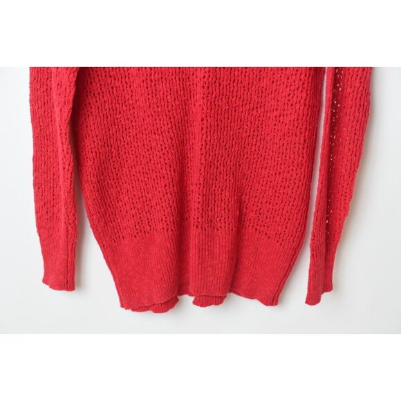 Torrid Red Cable Loose Knit Warm Cozy Sweater Pullover Sz 1 14-16 NEW - Picture 11 of 15